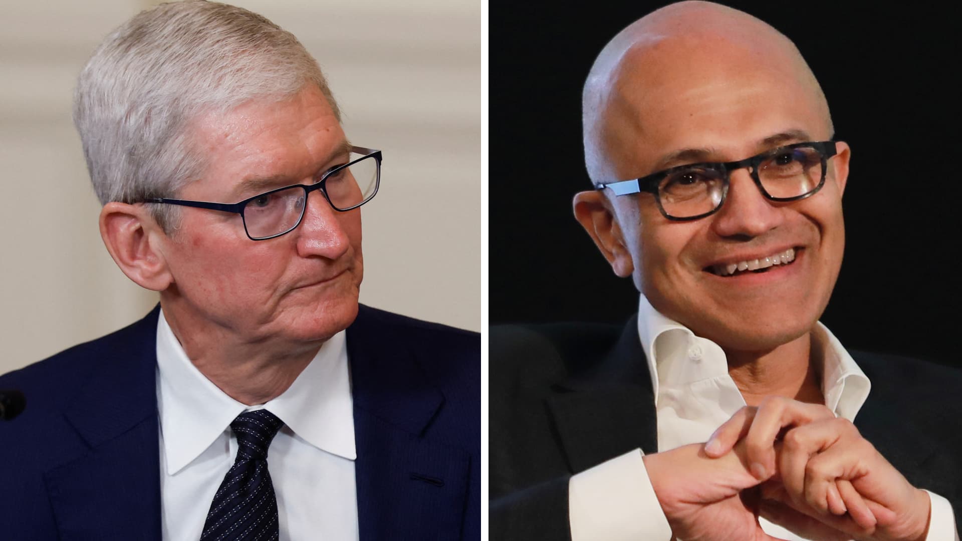 Apple, Microsoft cross $4 trillion market cap for the first time