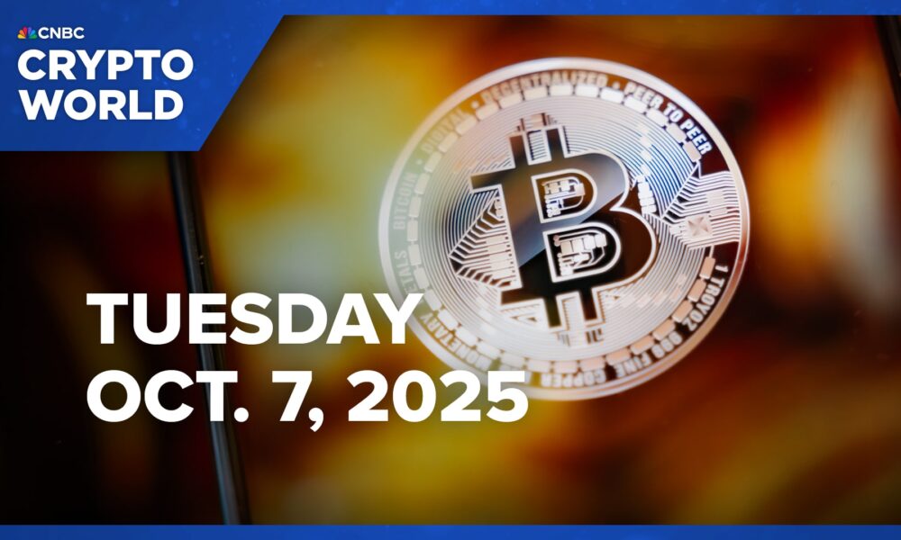 Bitcoin retreats from record as crypto rally cools: CNBC Crypto World