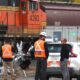 Death of BNSF Railway conductor who was hit by a passing train is under investigation