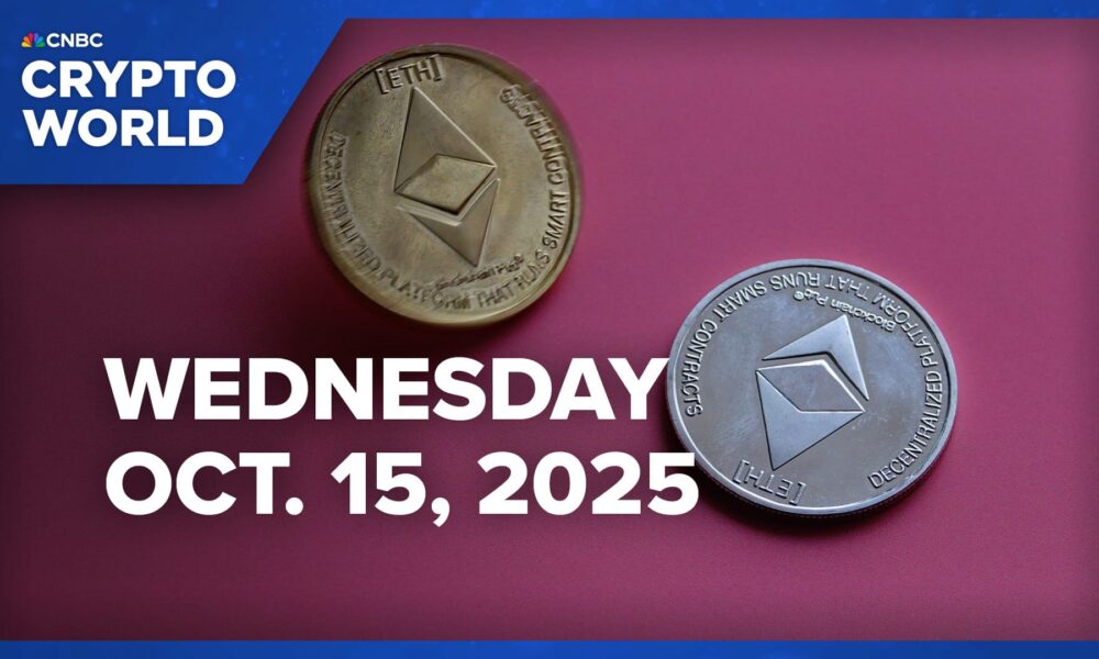 Ether dips below $4,000 as crypto selling pressure continues: CNBC Crypto World