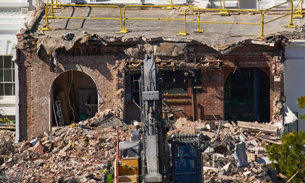 The Winklevoss twins and Big Tobacco are on the list of donors helping fund Trump's East Wing teardown. Nvidia isn't, but Jensen Huang is involved, too